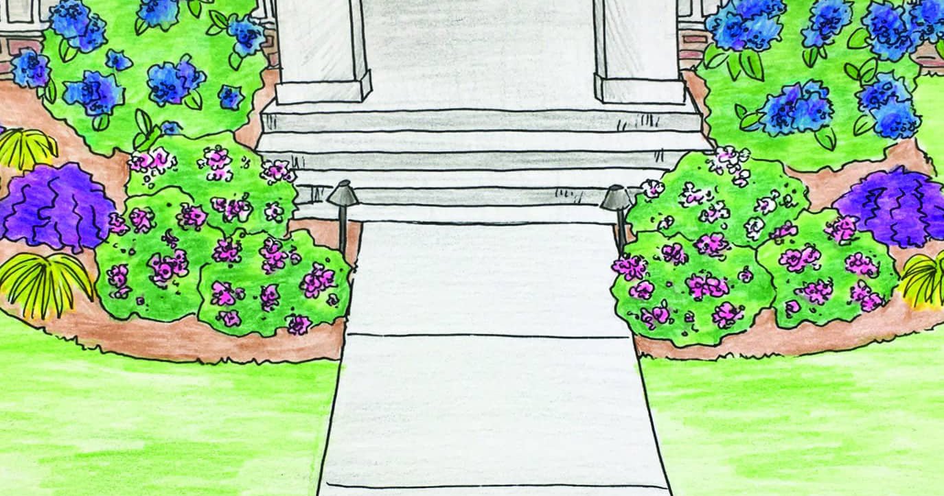 Your Entry Walk is a Canvas: How to Transform Your Walkway Using Encore® Azaleas