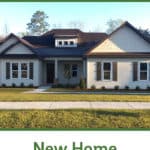 A new home is landscaped with Encore Azaleas